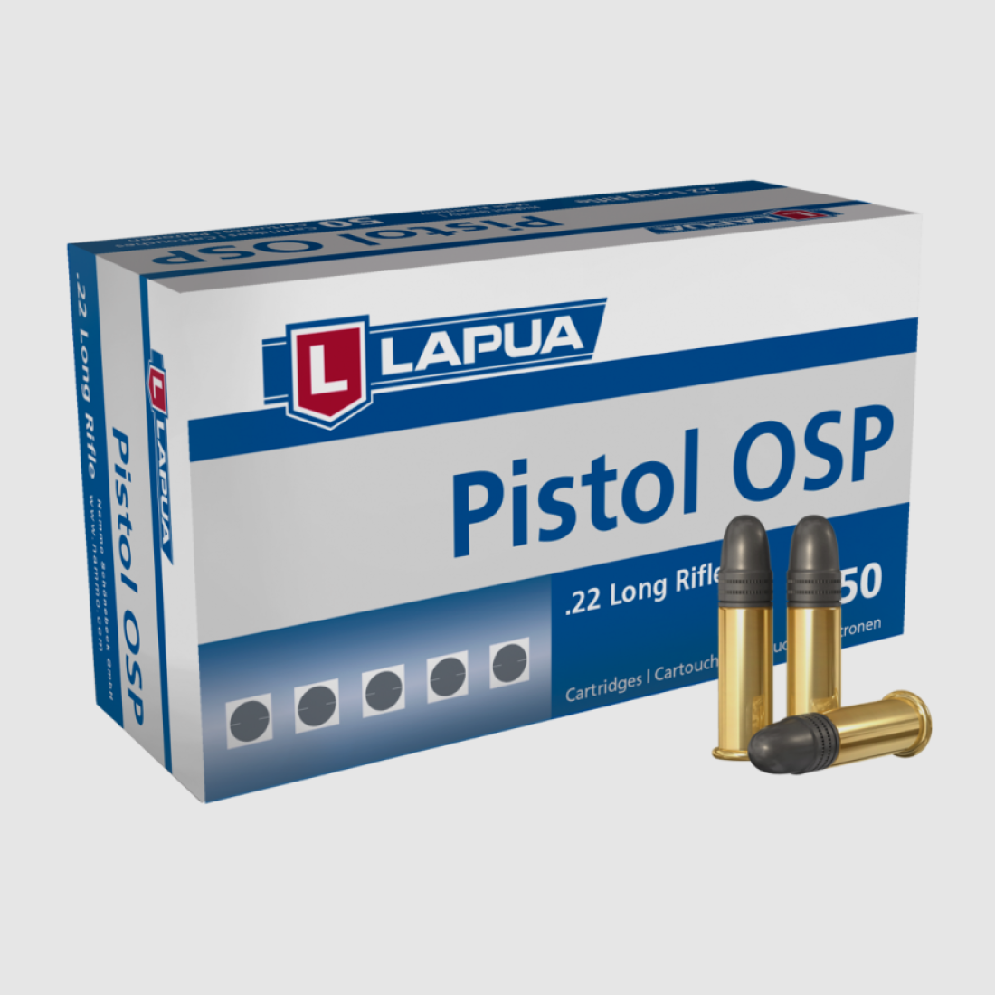 22 LR Lapua Pistol OSP LRN VE50