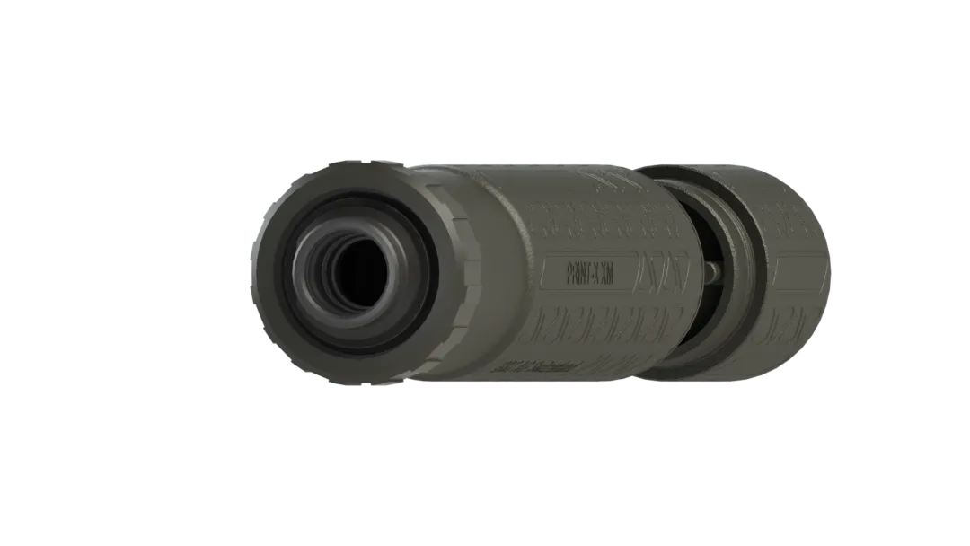 B&T PRINT-X Impuls-XM Pistolenschalldämpfer Aluminium M13.5×1 Links, Bild 3 von 4
