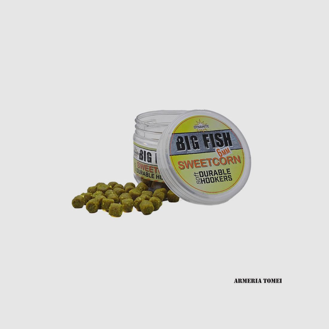 DYNAMITE – BIG FISH SOFT DURABLE HOOKERS SWEETCORN 6MM