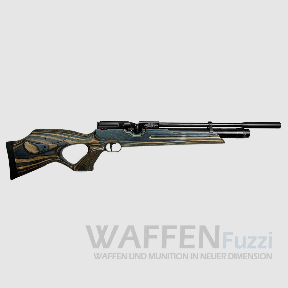 Weihrauch HW 100 T kaliber 4,5 mm gelamineerde kolf persluchtgeweer, afbeelding 2 van 6