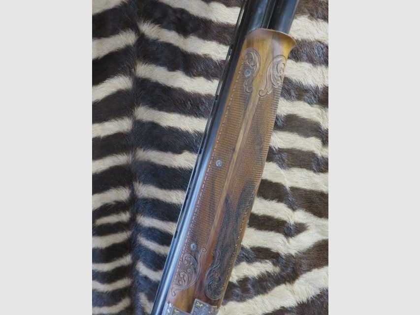 Geweer FN Herstal Centenaire stad Luik nr. 6/10 kal. 12/70 lopen 70cm – luxe wapenkoffer, afbeelding 3 van 14