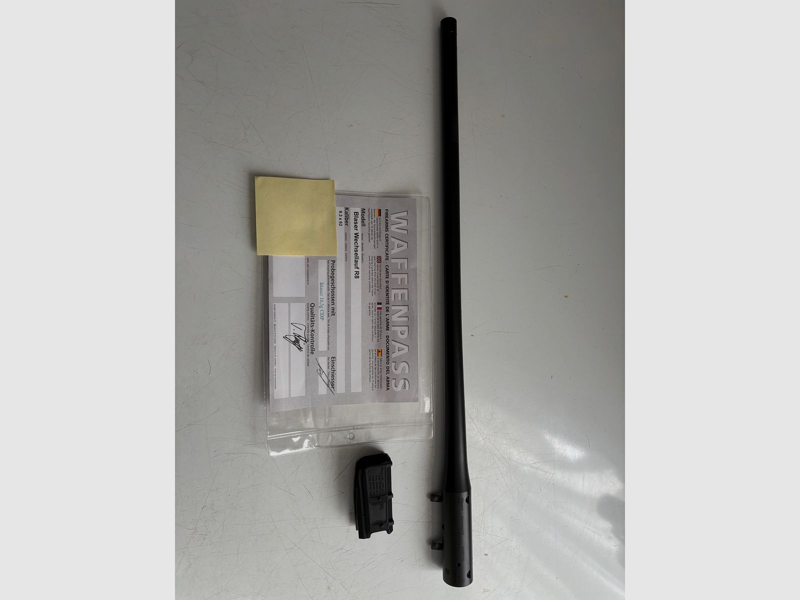 Blaser R8 wymienna lufa 9,3x62