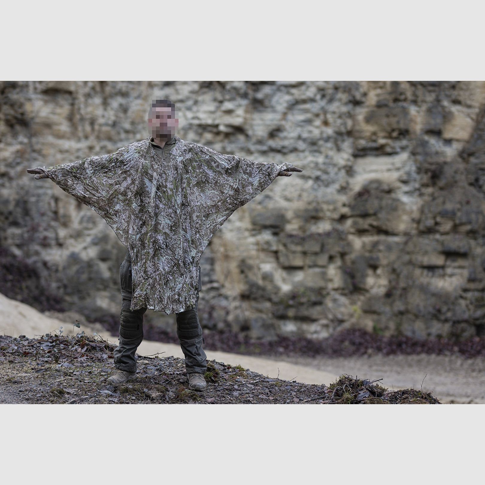 Ghosthood Compact Poncho, image 5 of 12