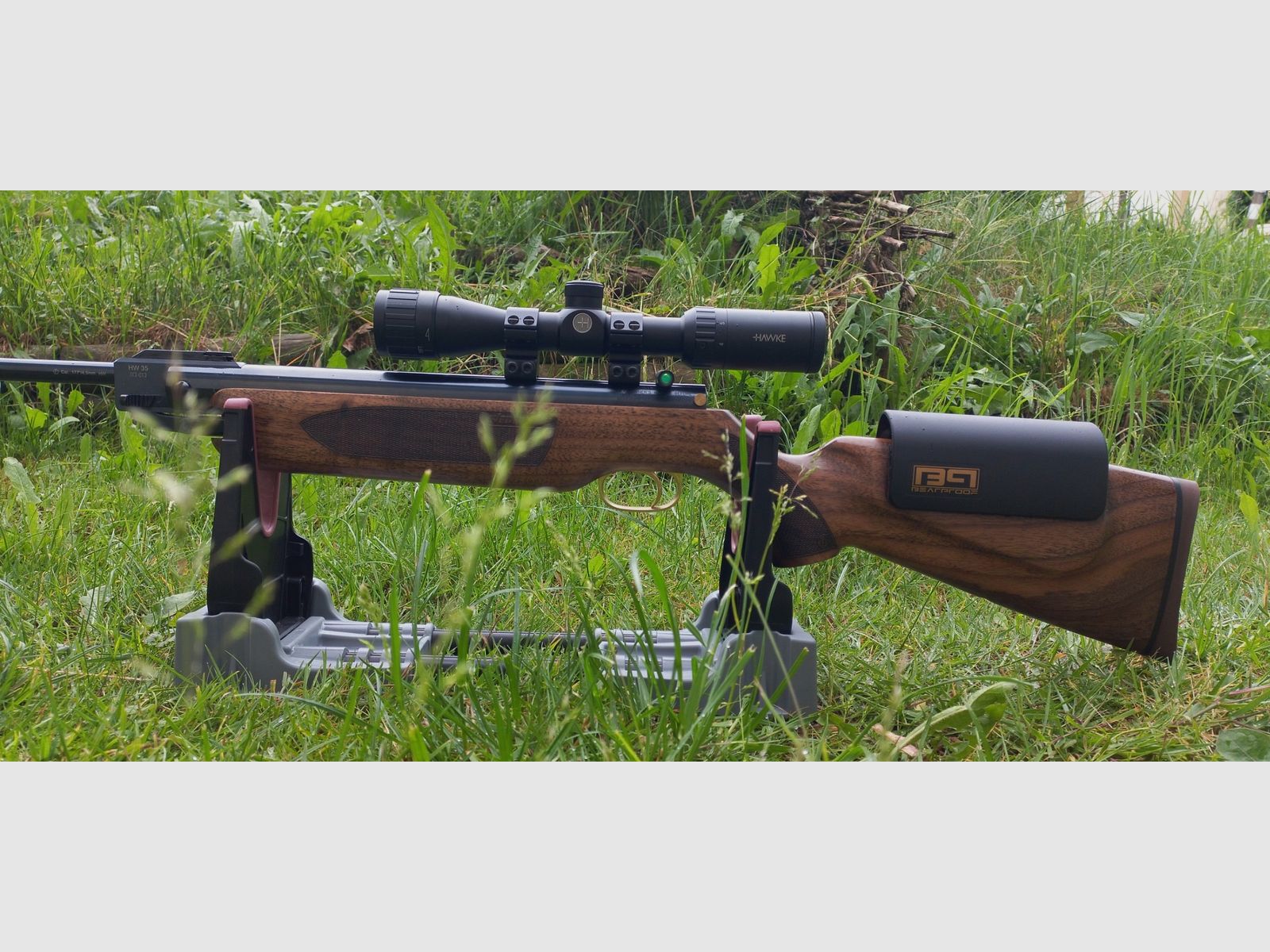 HW 35 E AirJoe getunt mit Messingelementen