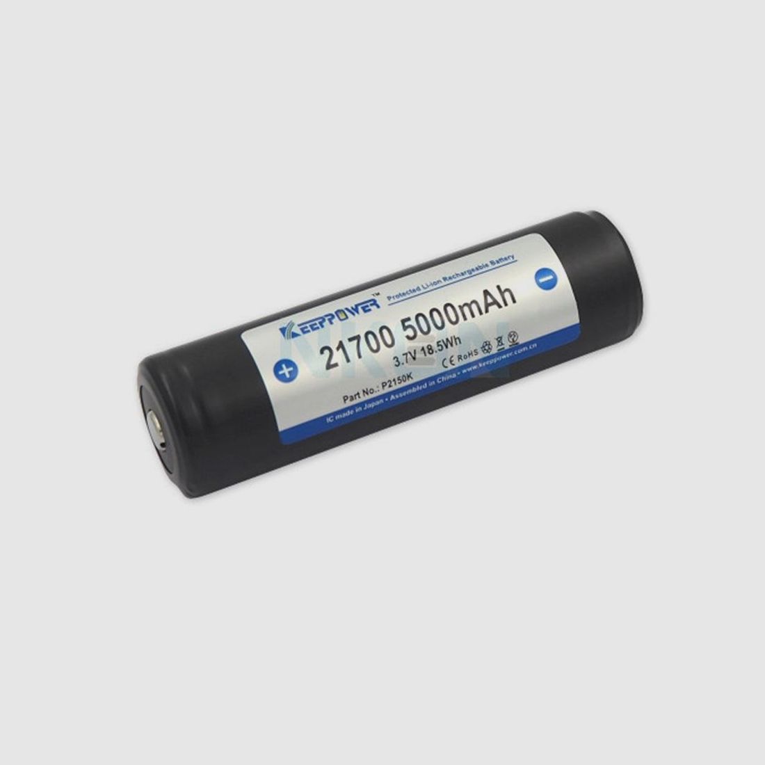 Keeppower 21700 5000mAh batterij
