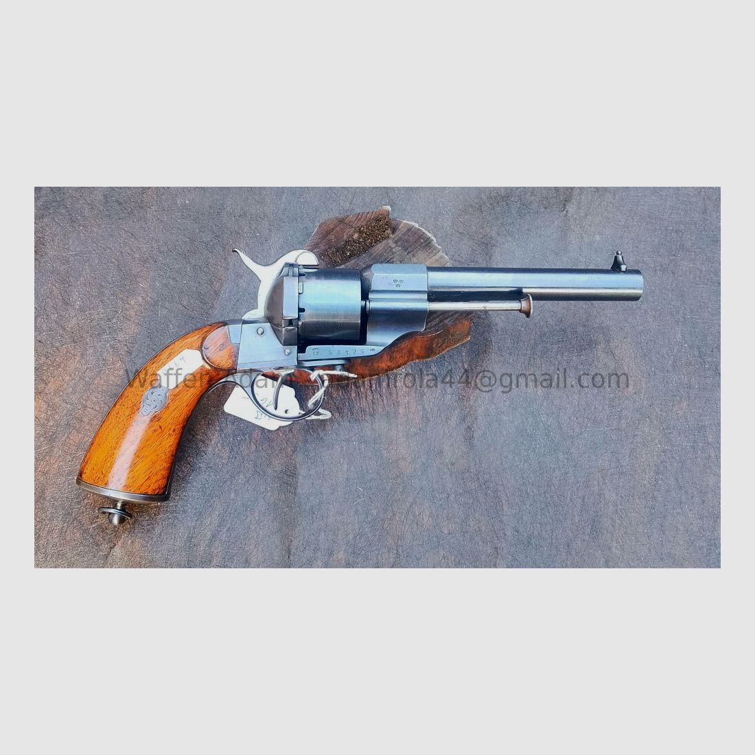 Revólver del Ejército Lefaucheux 1863