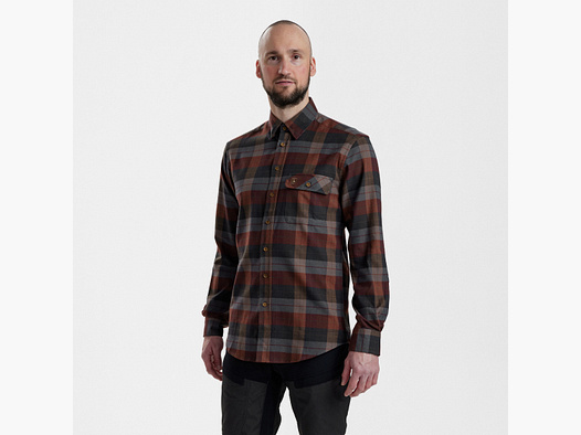 Camicia Ryan - A Quadri Rossi - Taglia Uomo: 39/40
