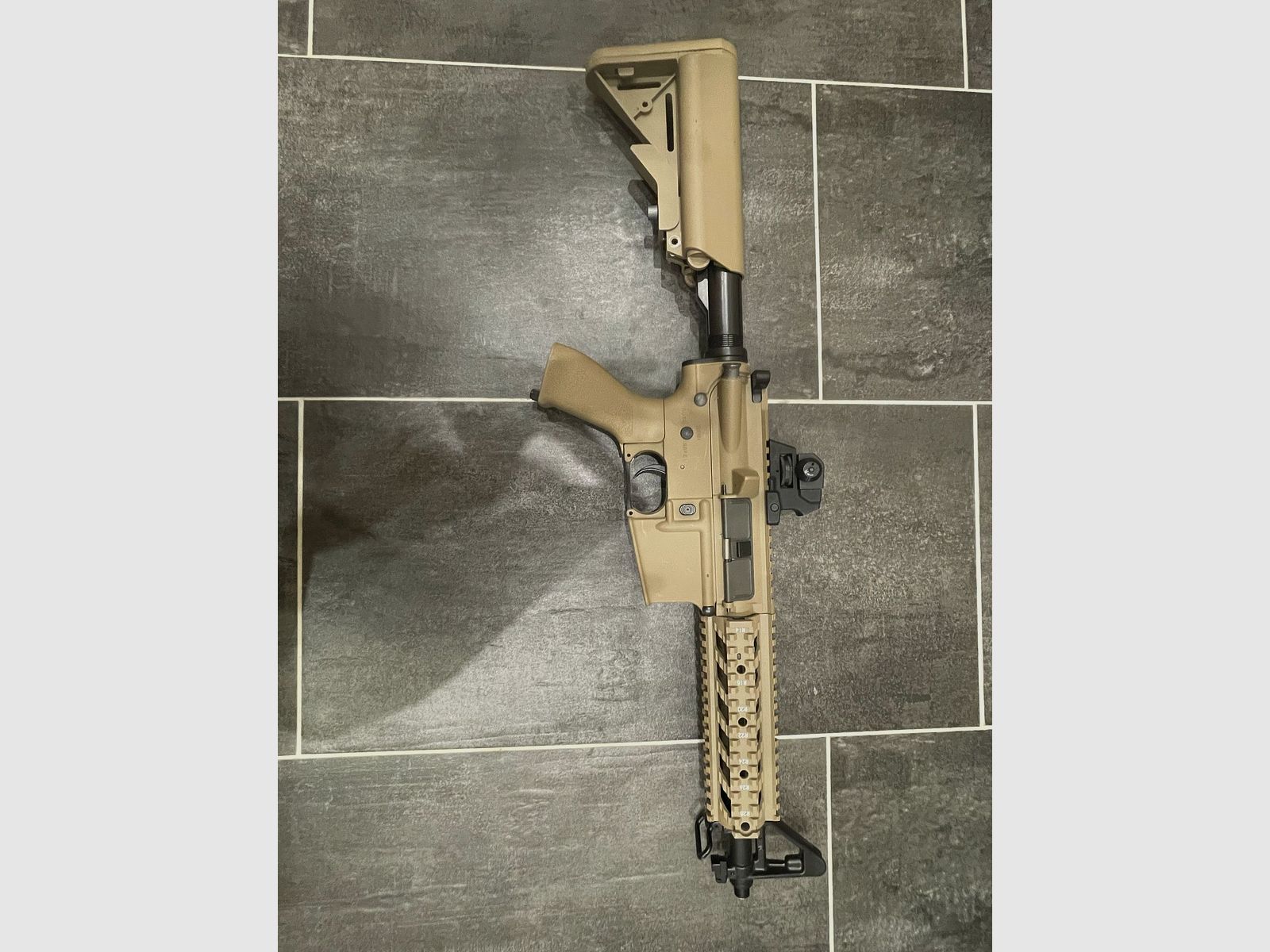 Airsoft - Gewehr - G&G CM16 Raider DST -Desert - ab 14, unter 0,5 Joule