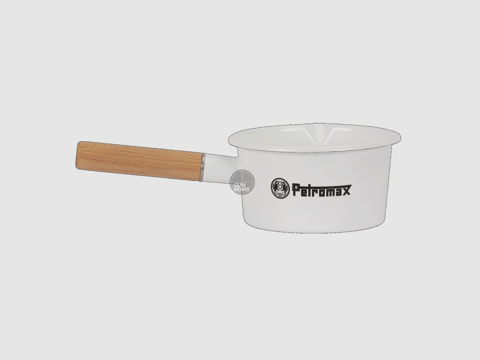 Petromax Emaille Stieltopf wei 1 Liter