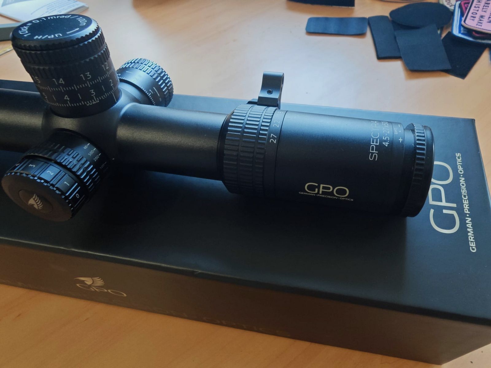 GPO Spectra 6x 4,5-27x50 Absehen PLRi