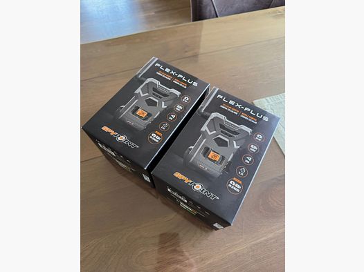 2x Trail camera NEW Spypoint Flex Plus including 16GB card