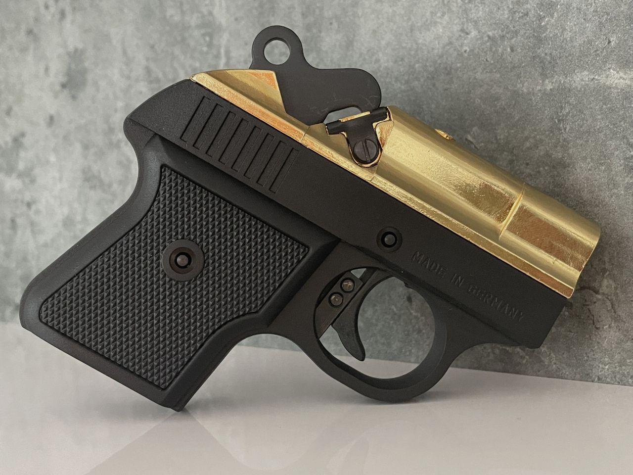Record Derringer Gold kaliber 6mm Flobert