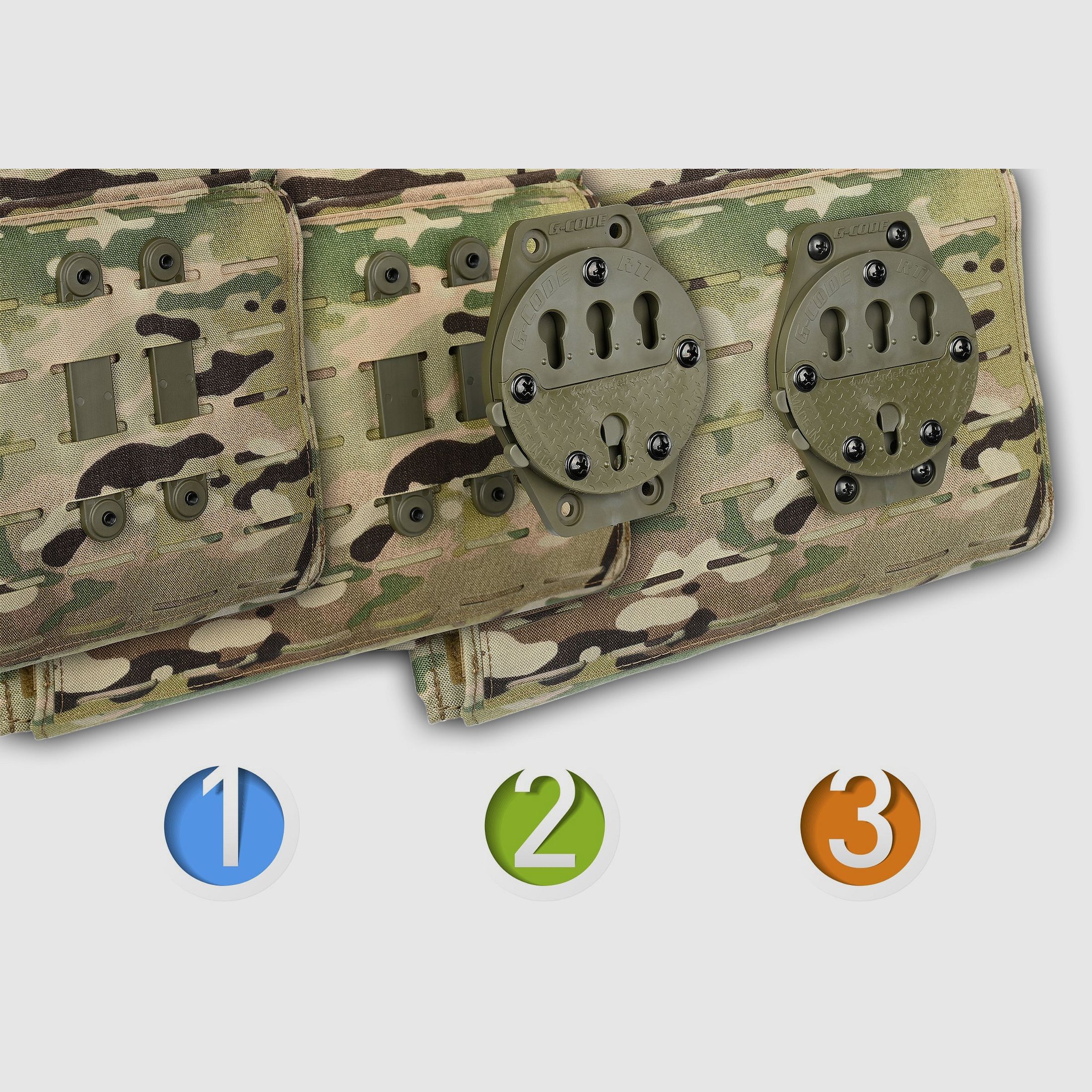 G-Code RTI Battle Belt Molle Adapter, Bild 11 von 13