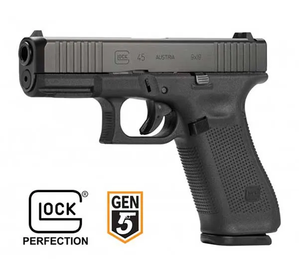 Pistolet GLOCK 45, Gen. 5, kal. 9 PARA. prod: GLOCK - AUSTRIA