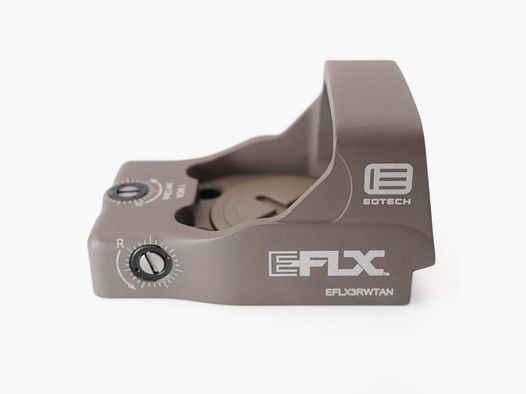 EOTECH EFLX Mini Red Dot Sight - 3 MOA - Tan
