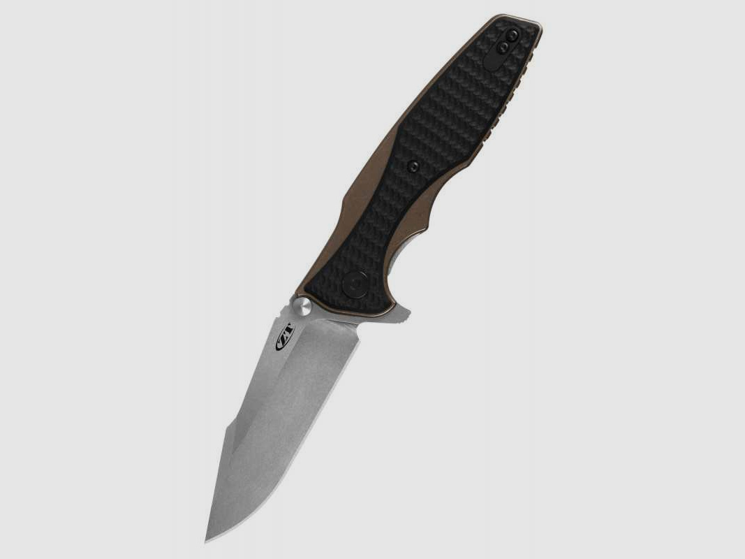 Zero Tolerance 0393BRZ Hinderer KVT Taschenmesser, G10, Bronzefarben, CPM S35VN