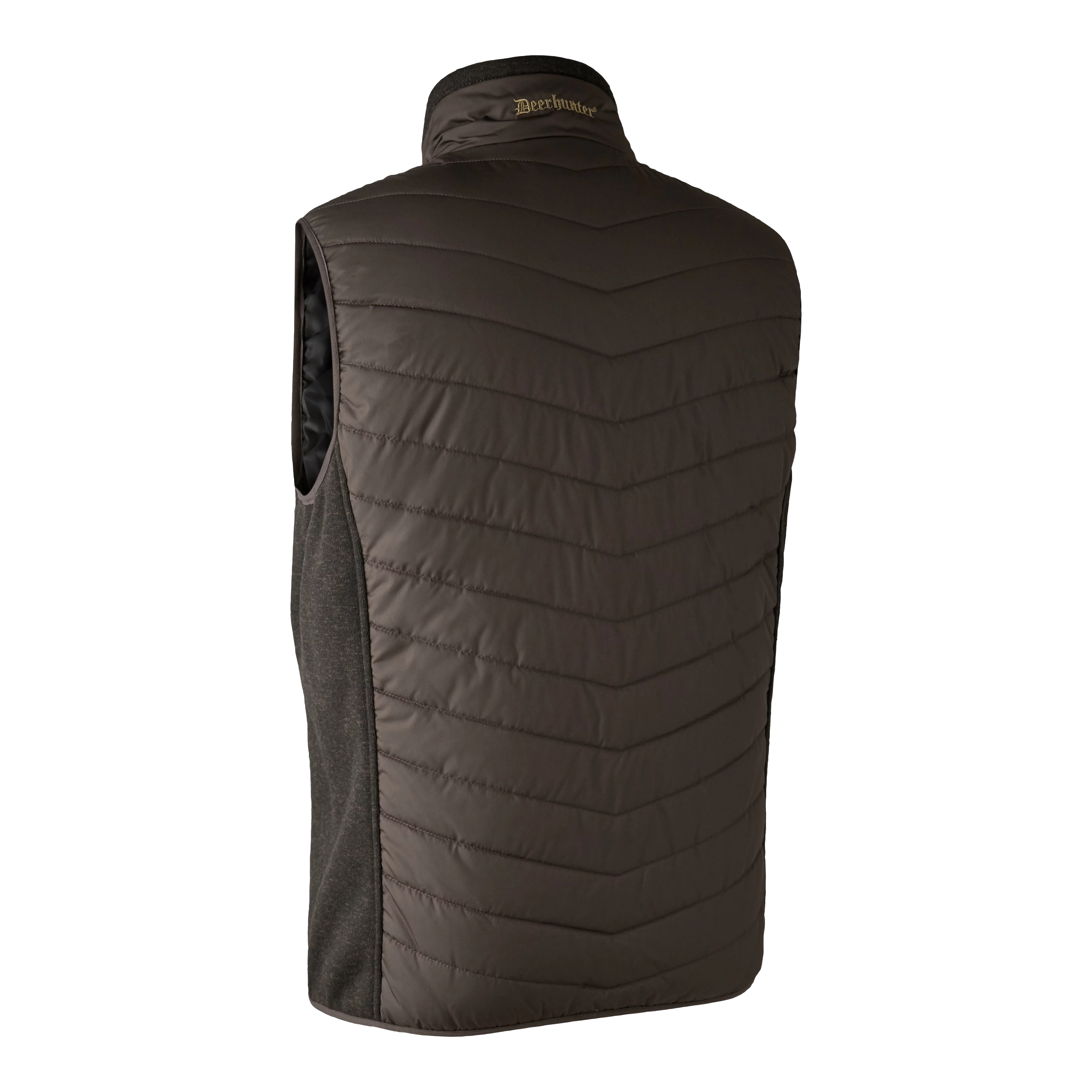 Moor gewatteerd vest met breisel - Brown Leaf, afbeelding 5 van 5