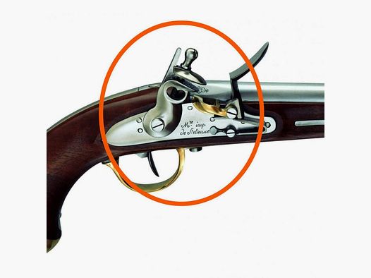 Platine pistolet Davide Pedersoli AN IX / AN XIII
