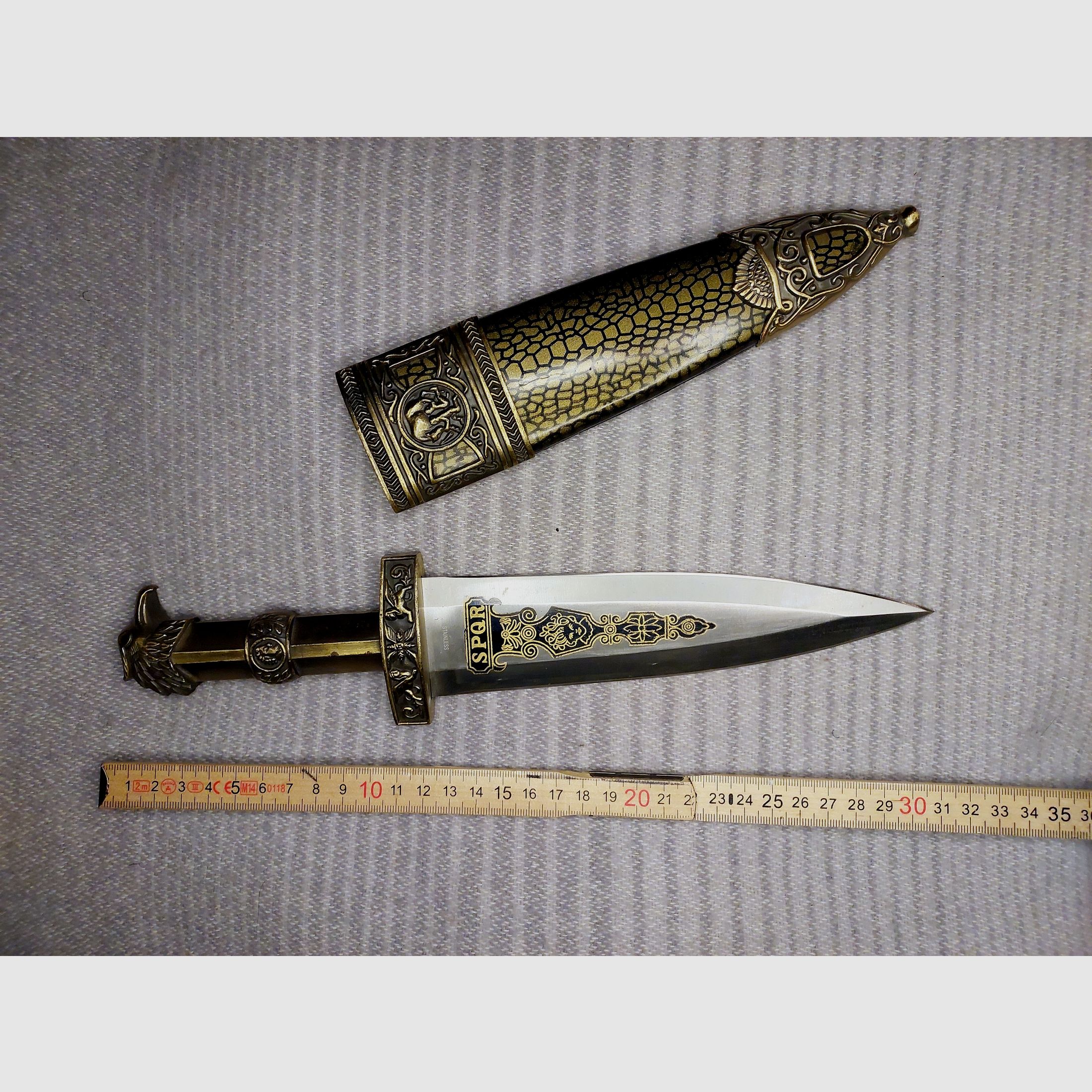 Pugio Roman dagger "SPQR" Denix