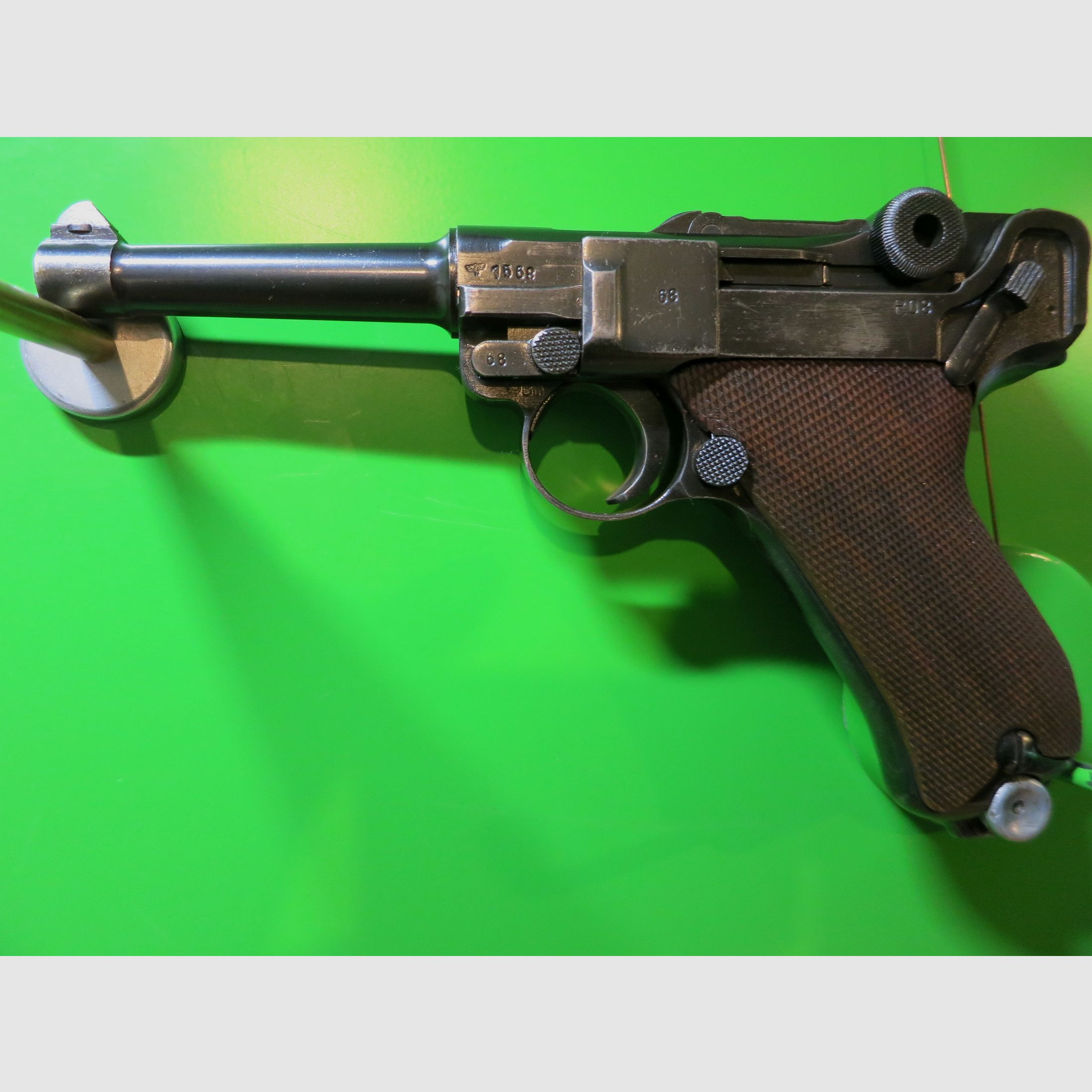 Mauser, Pistole 08, P08, 9 mm Luger, ÖBH, nummerngleich     #46-