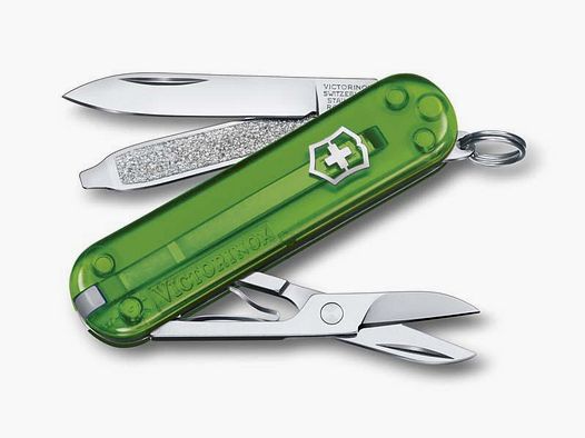 VICTORINOX CLASSIC SD TRASPARENTE TÈ VERDE