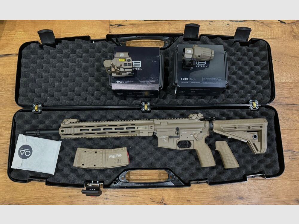 Oberland Arms OA-15 PR in 16,75" in FDE mit EOTECH EXPS3 -0 tan + G33 tan KSK-Spezial