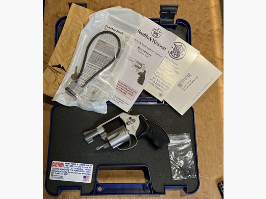 Smith and Wesson S&W 637-2 Airweight .38 Special +P Revolver