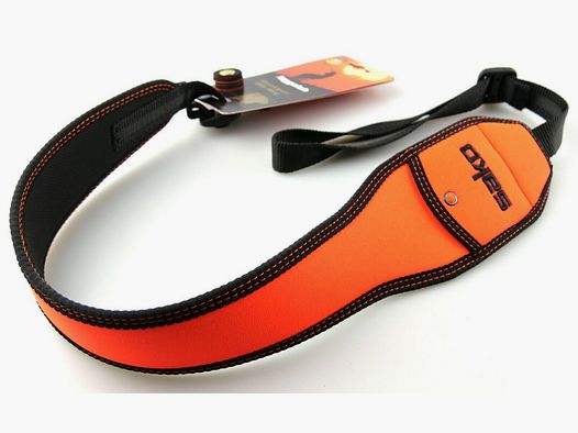Niggeloh 134600510 Rifle sling SAKO Neoprene Orange with pocket