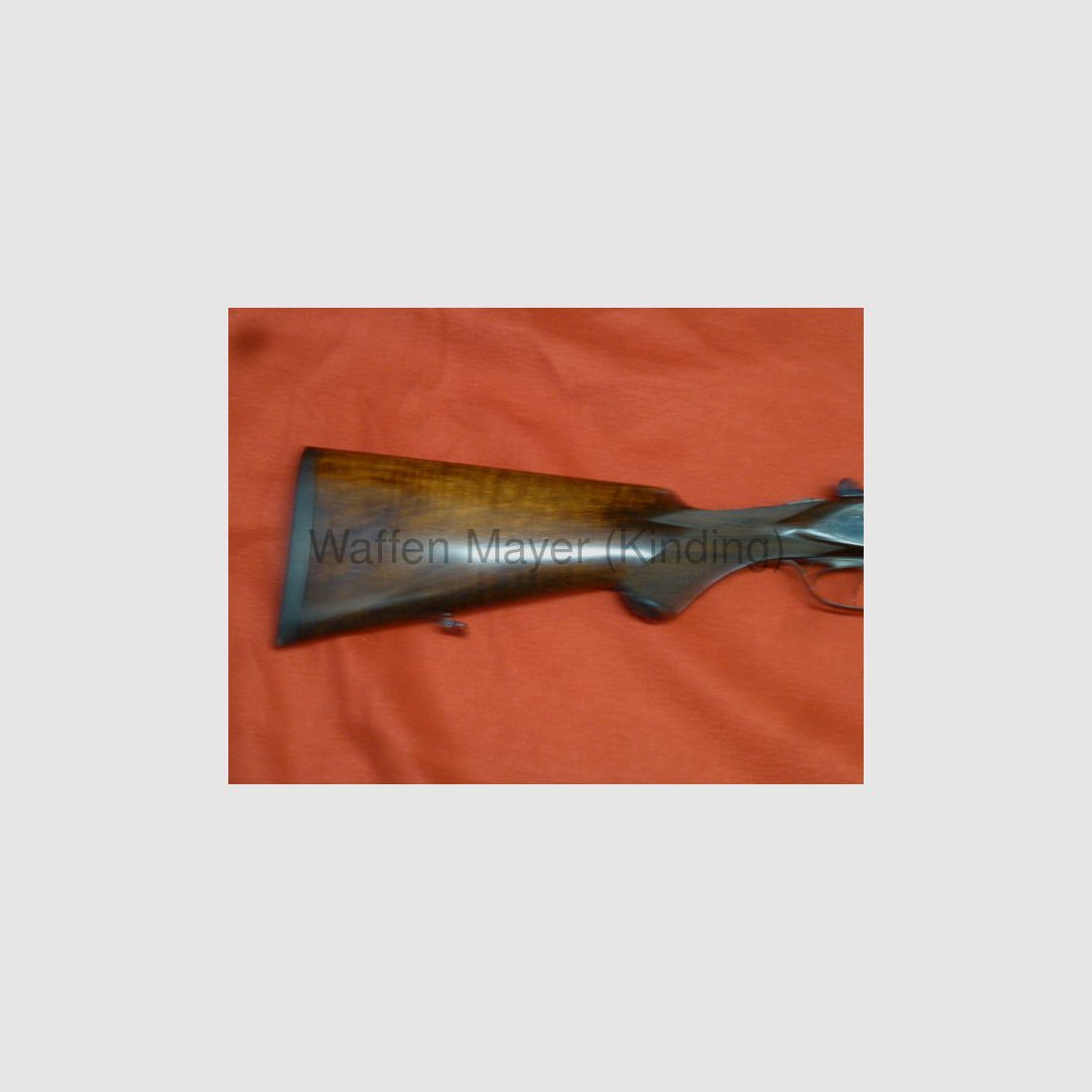 Fusil à double canon avec serrure latérale Suhl