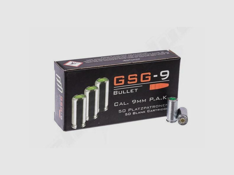 Schreckschuss Munition Platzpatronen GSG Pyro