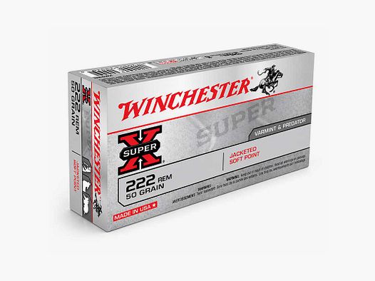 Amunicja WINCHESTER 222Rem Power Point 50grs