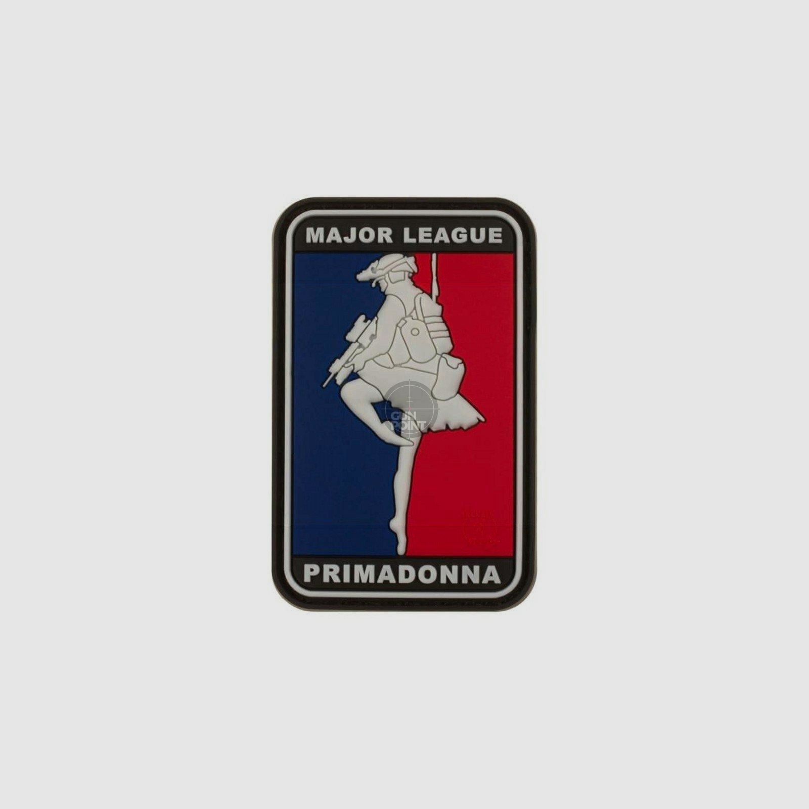 JTG Major League Primadonna Rubber Patch-Multicolor