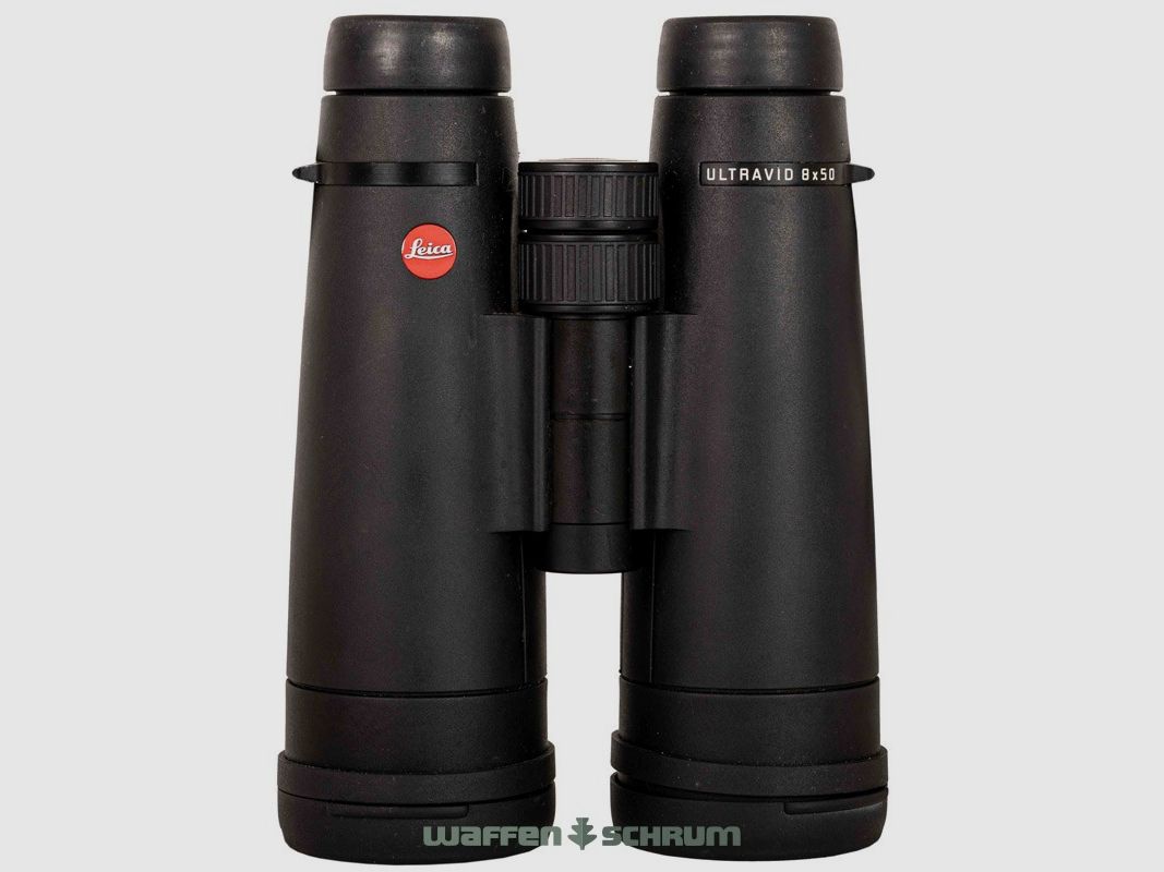 Leica Ultravid 8x50 , Okular- und Objektivschutzdeckel, Neopren-Trageriemen