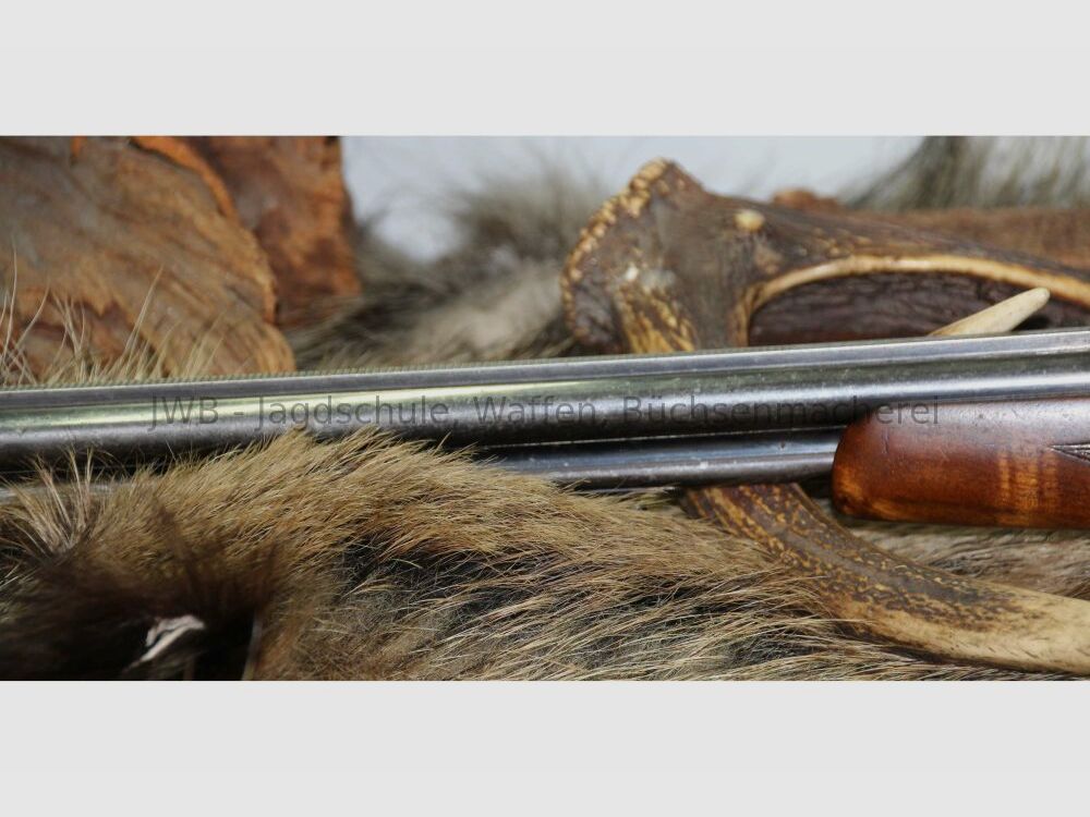 Heym double rifle model 22F 5.6x50R Mag; 16/70