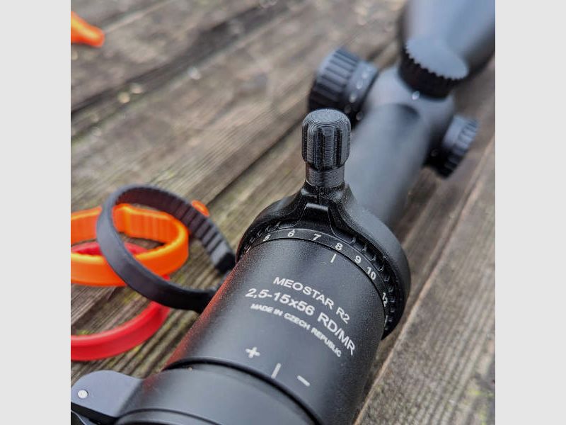 Für Meopta Meostar R2: Schnellverstellhebel für Vergrößerungseinstellung