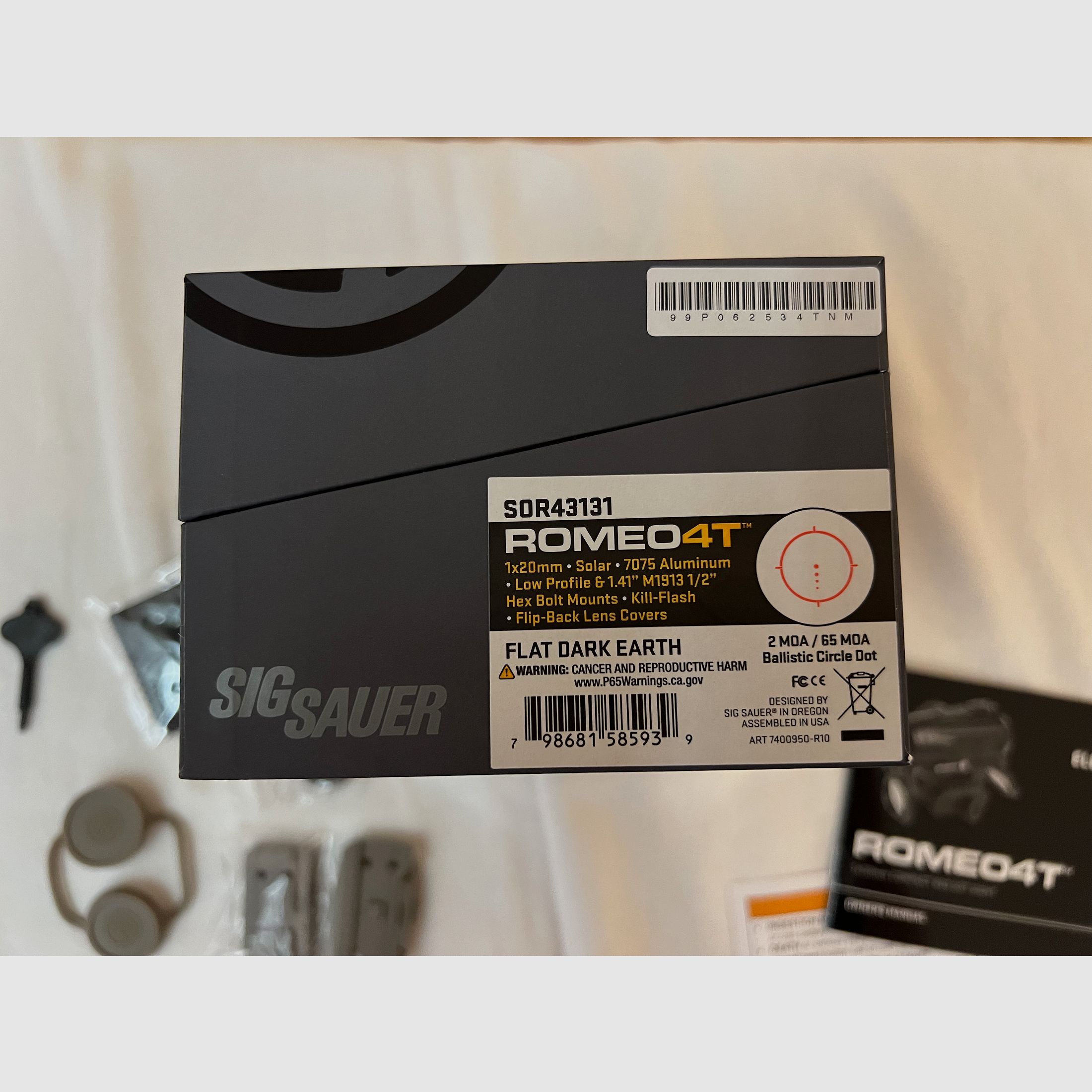 Sig Sauer Romeo 4T FDE Solar Nuevo NP 849€