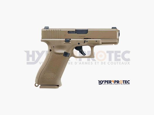 Pistolet Bille Acier Glock 19X Blowback