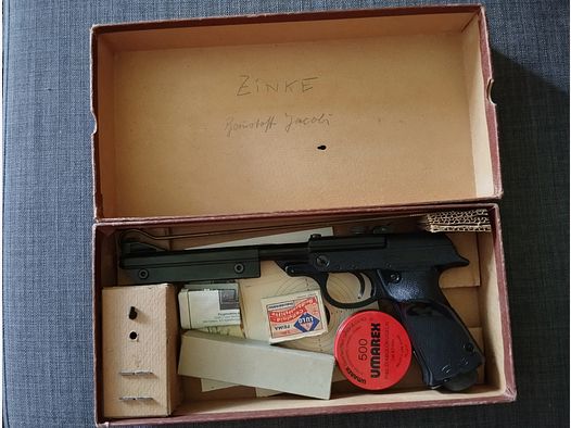 Walther LP Mod. 53 cal. 4.5mm black very good condition in original box + accessories