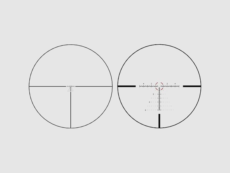 Bushnell R7 4-20x50 FFP Richtkijker Dot-Hash Hybrid Verlicht MRAD #BU-R7-42050M1