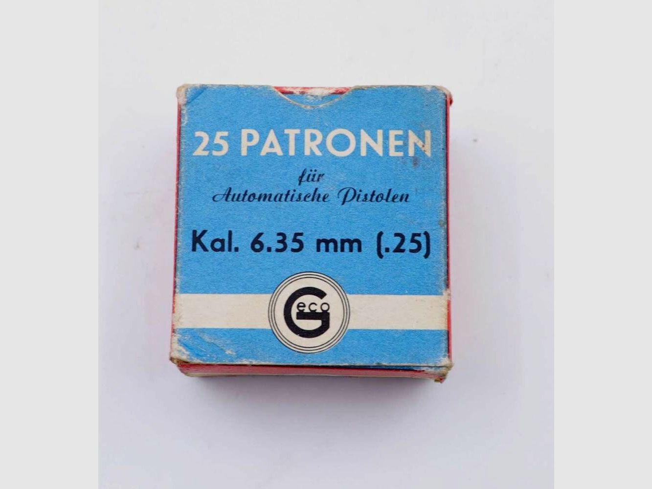 Geco - Fürth Pistol Ammunition 6.35mm Browning/.25ACP