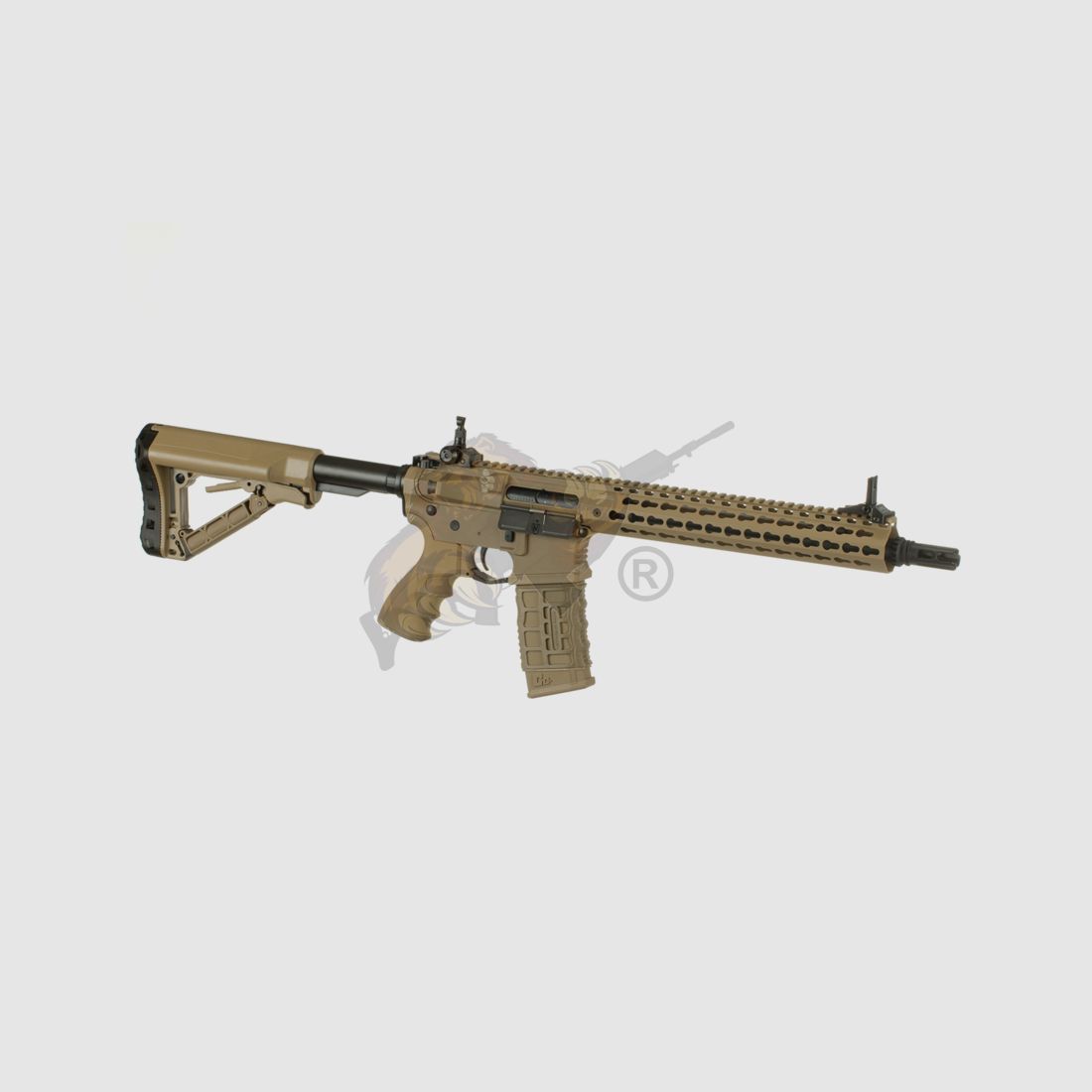 G&G CM16 SRXL mit ETU in Desert Airsoft S-AEG frei ab 18