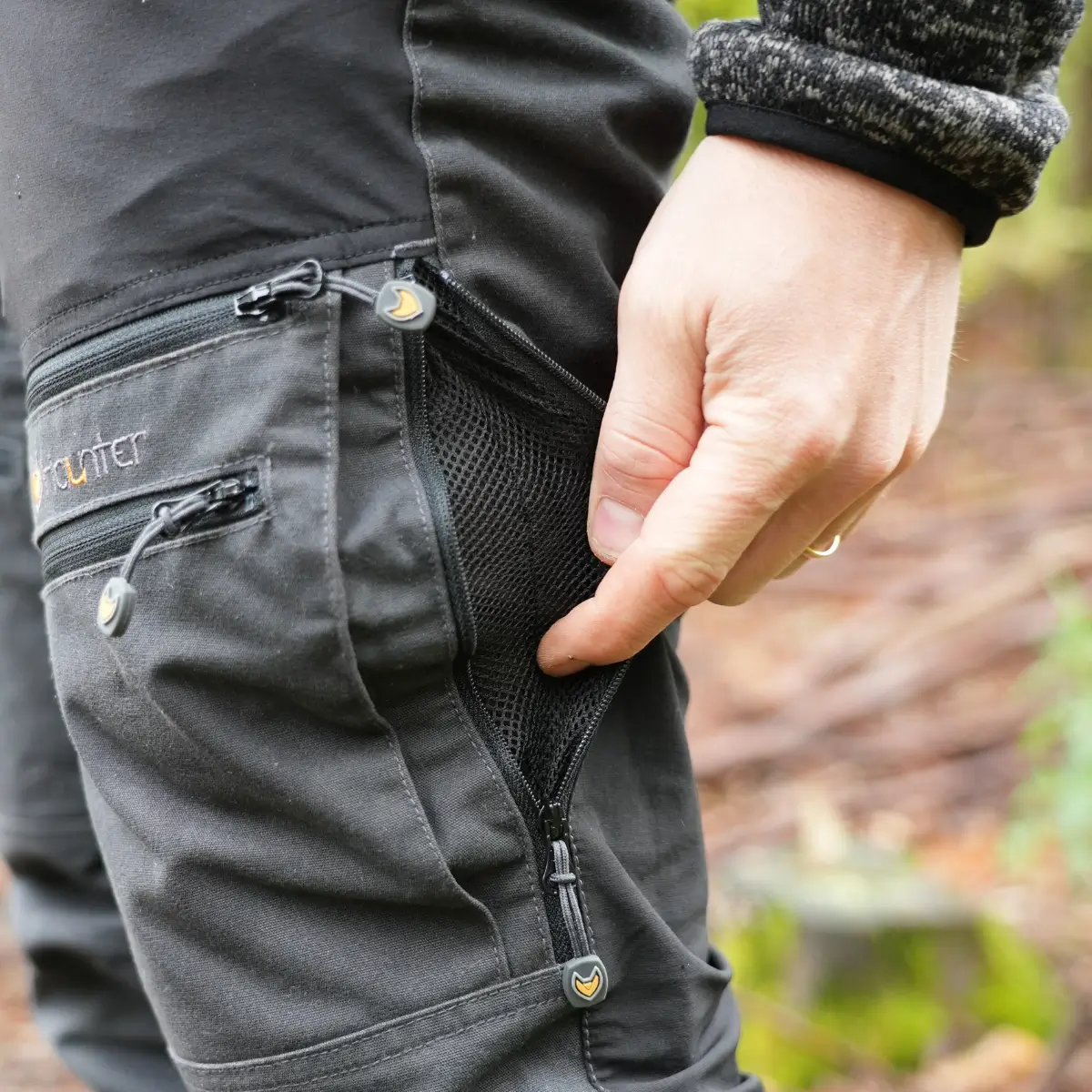 Haunter Outdoor Pants Vännäs (Black), image 5 of 10