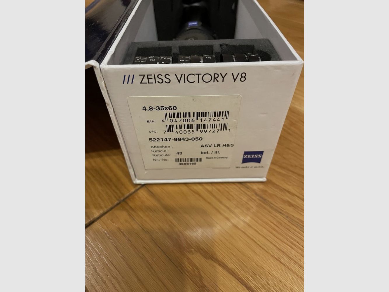 Zielfernrohr Zeiss Victory V8 4.8-35x60