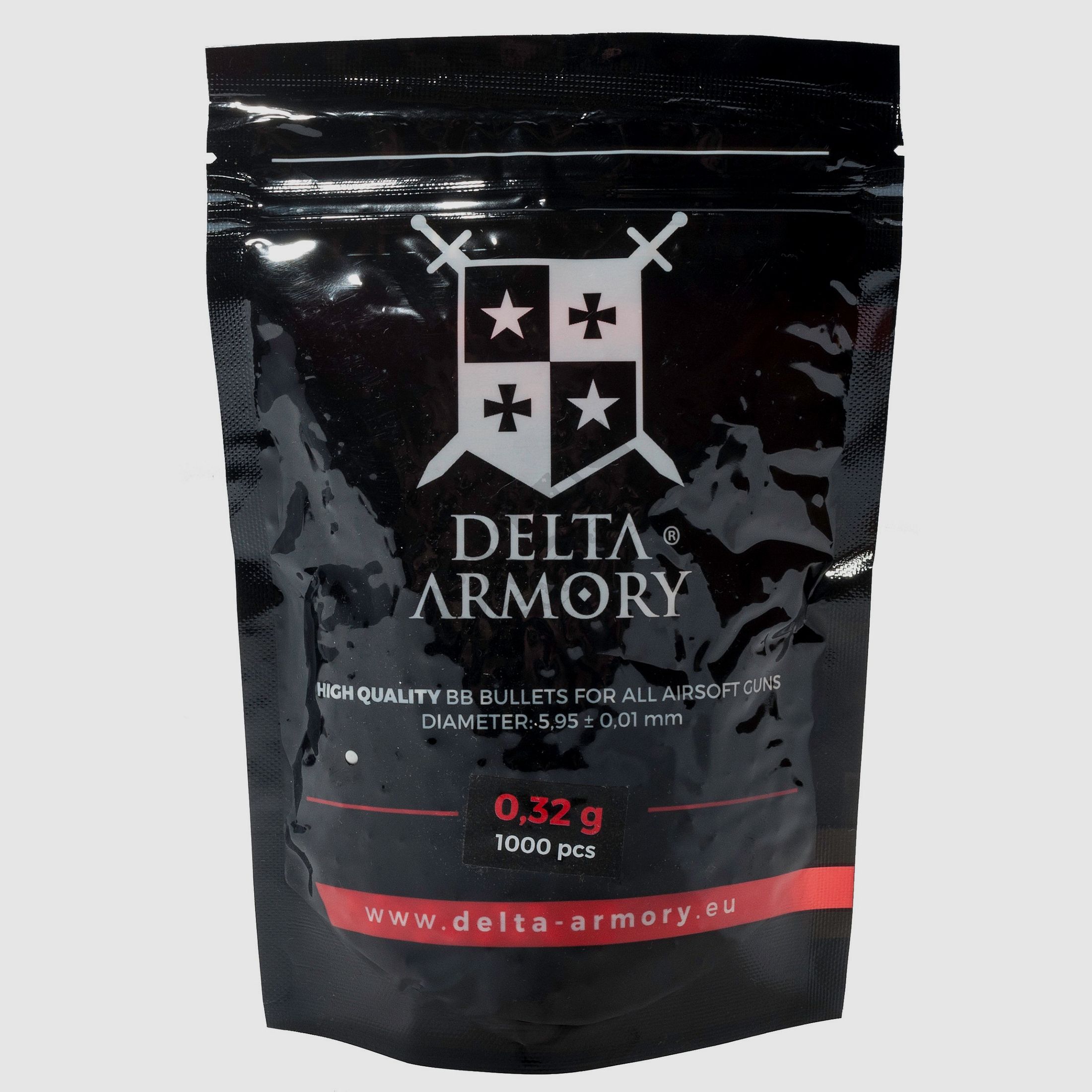 Airsoft BB´s 0.32g (1.000 Stück) diameter 5,95mm - Delta Armory