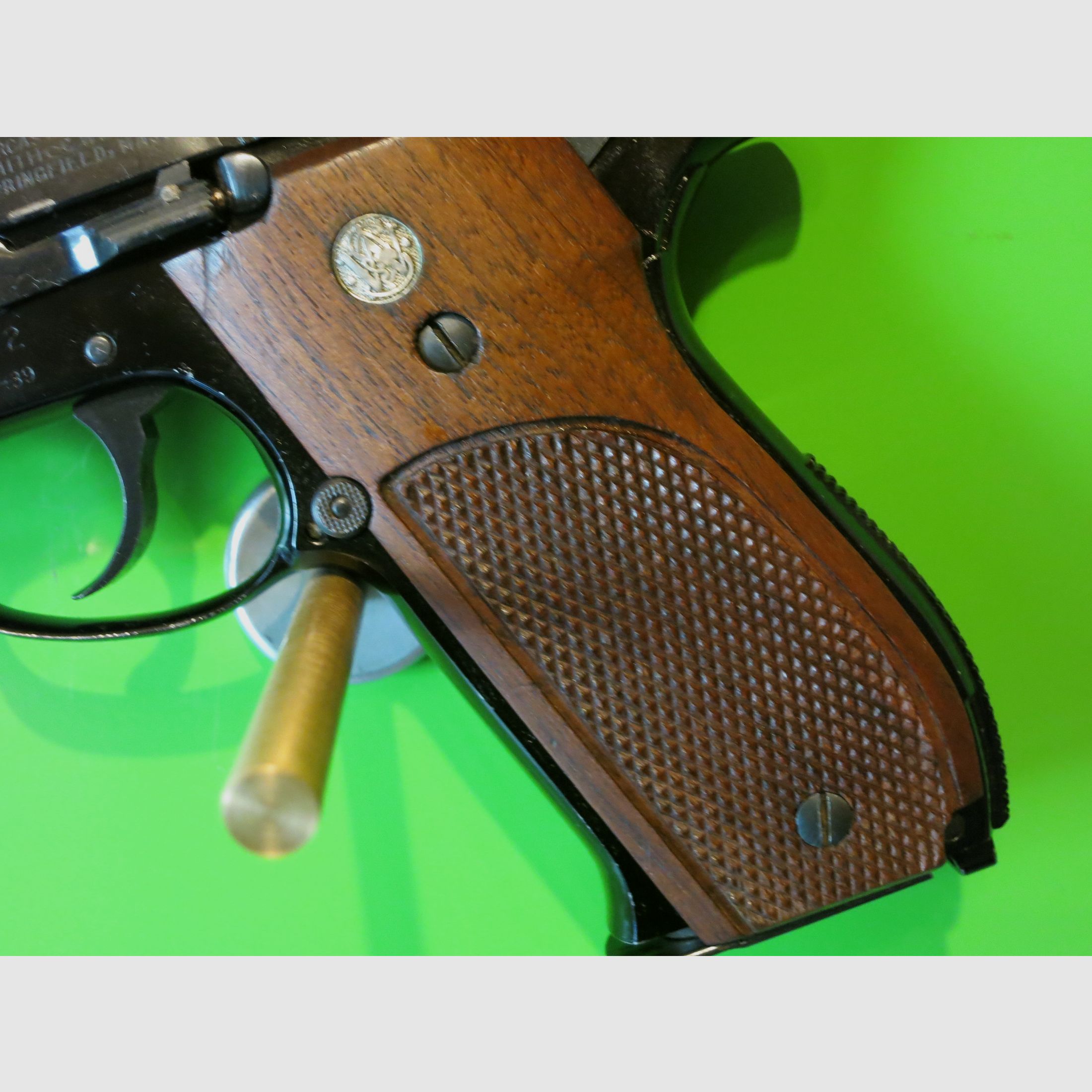 Smith & Wesson Model 39, 9 mm Para -CTG-, 1911er, Sportpistole       #56-