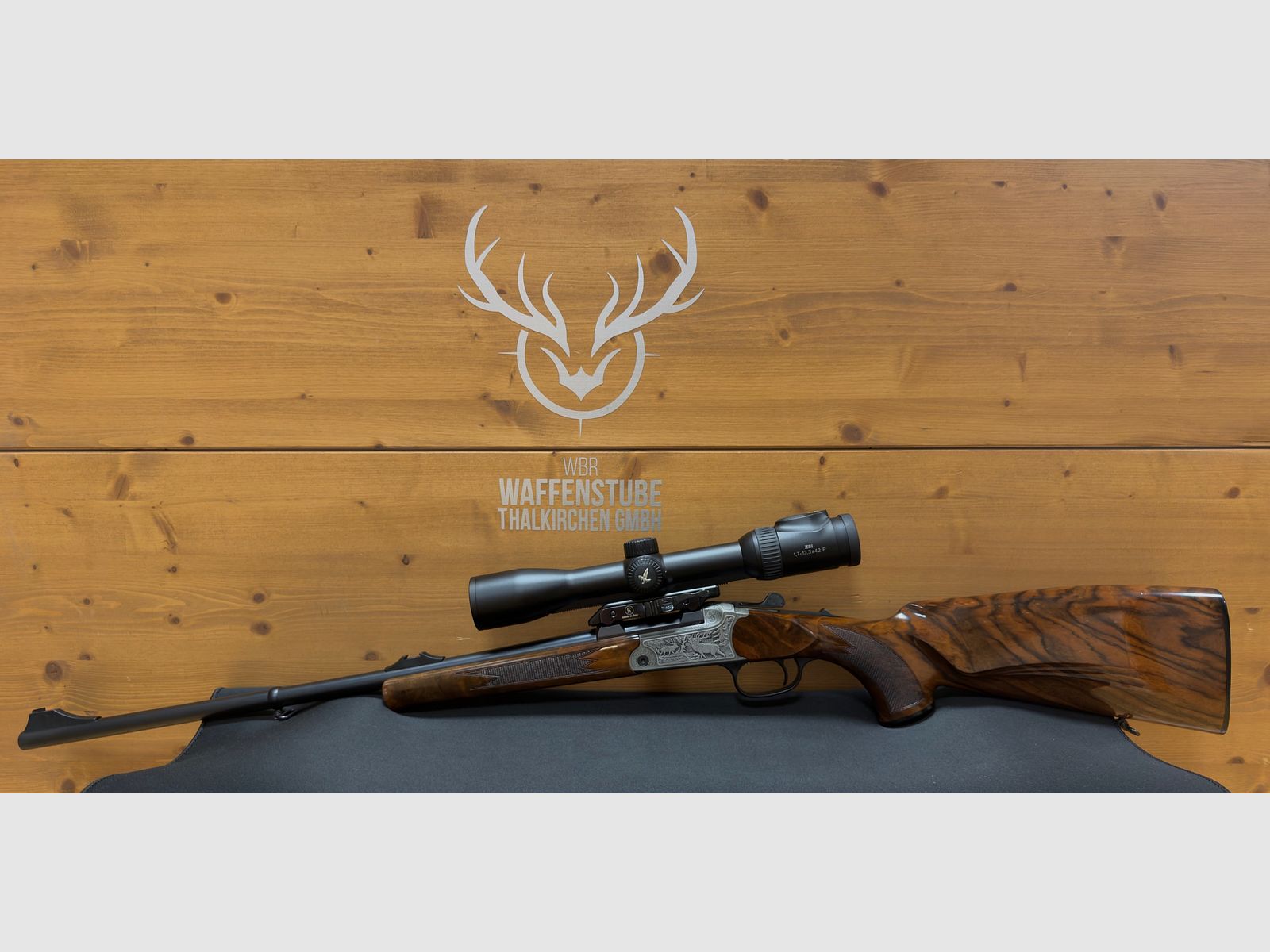 Blaser K95 Luxus .270Win mit Swarovski Z8i 1,7-13,3x42 P 4A-IF SR, Bild 1 von 4