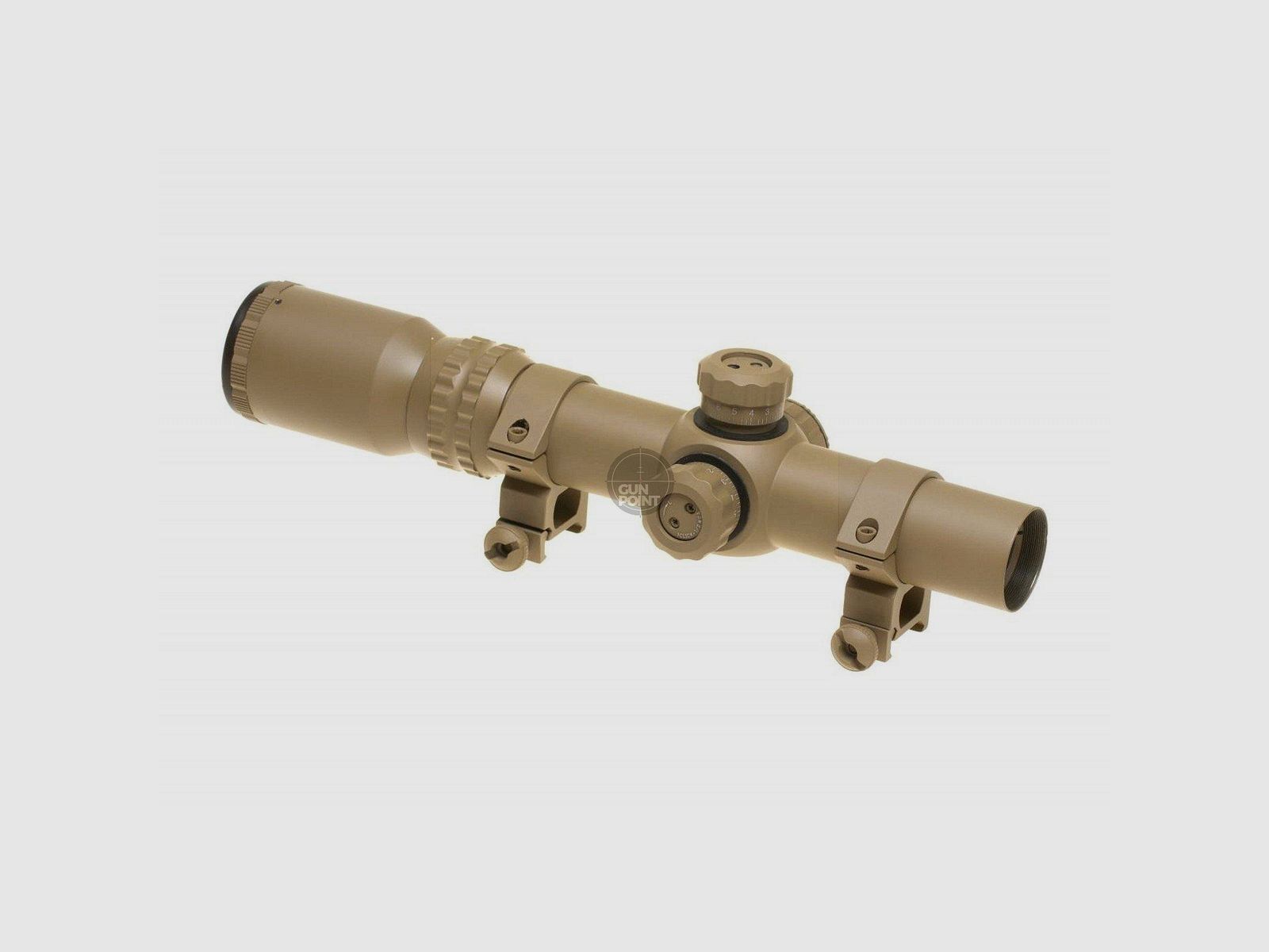 Aim-O 1-4x24 SE Tactical Scope-Desert