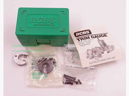 RCBS Trimmlehre #1