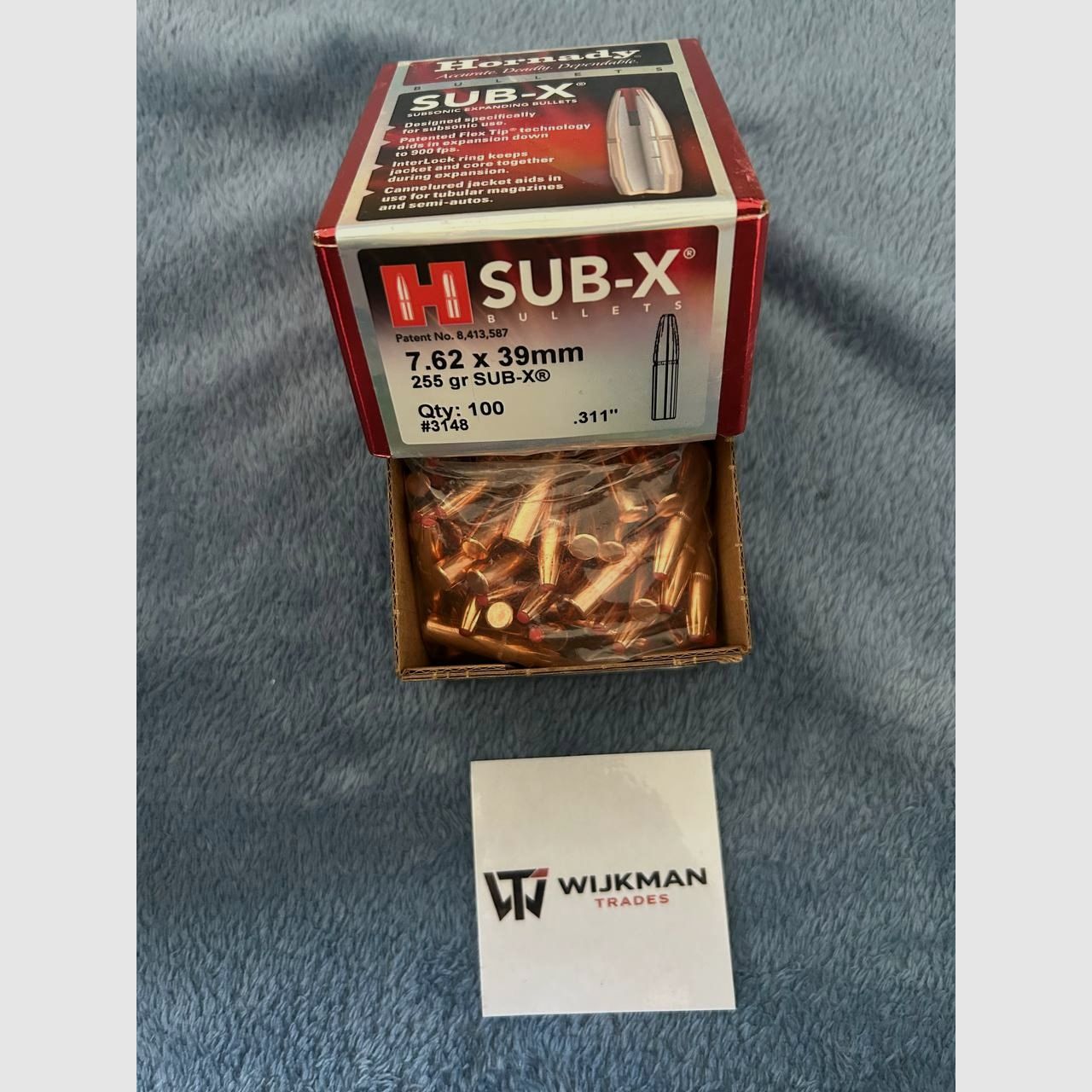 new box with 7.62x39 SUB-X 255gr