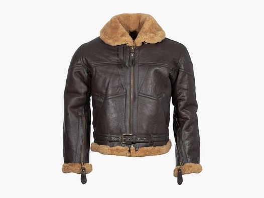 Mil-Tec Britische Bomberjacke RAF Lammfell
